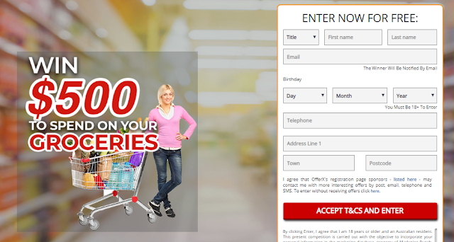  win $500 to spend to groceries