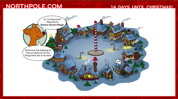 Siti web di localizzazione di Babbo Natale