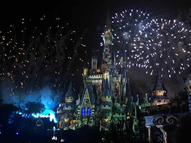 Pumpkin Haunted Projections Halloween Fireworks Disney World