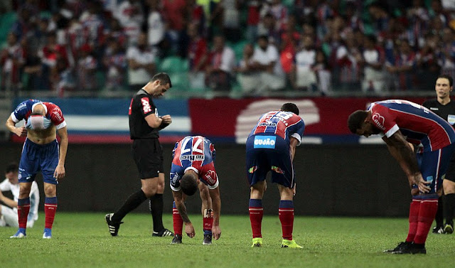 Bahia perde para o Grêmio e cai nas quartas da Copa do Brasil
