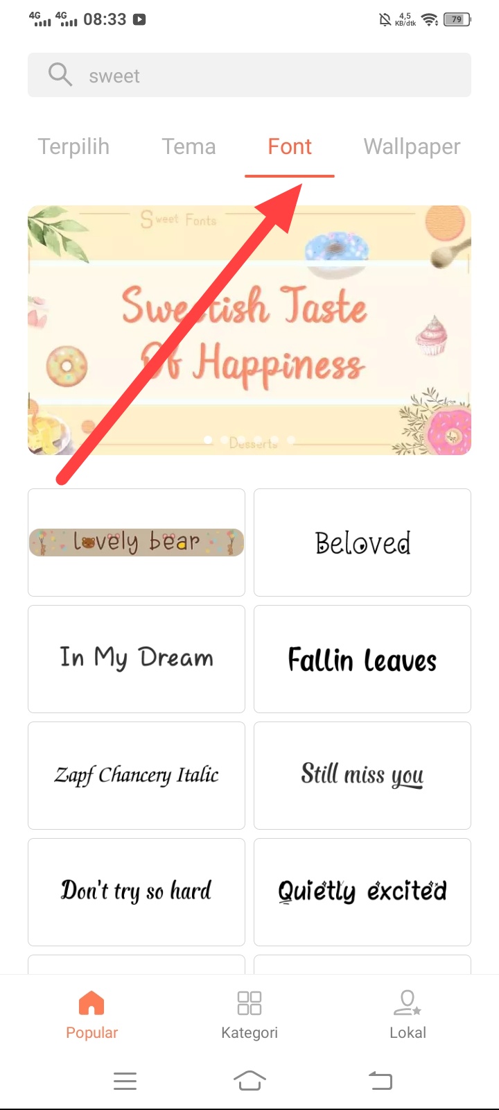 2 Cara Merubah Font Yang Berbayar Di Itheme Vivo Menjadi Gratis Bang Sam Theme