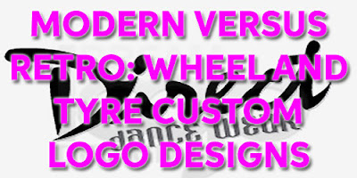 Modern Versus Retro: Wheel and Tyre Custom Logo Designs