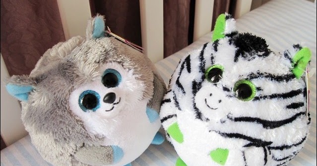 ty round stuffed animals