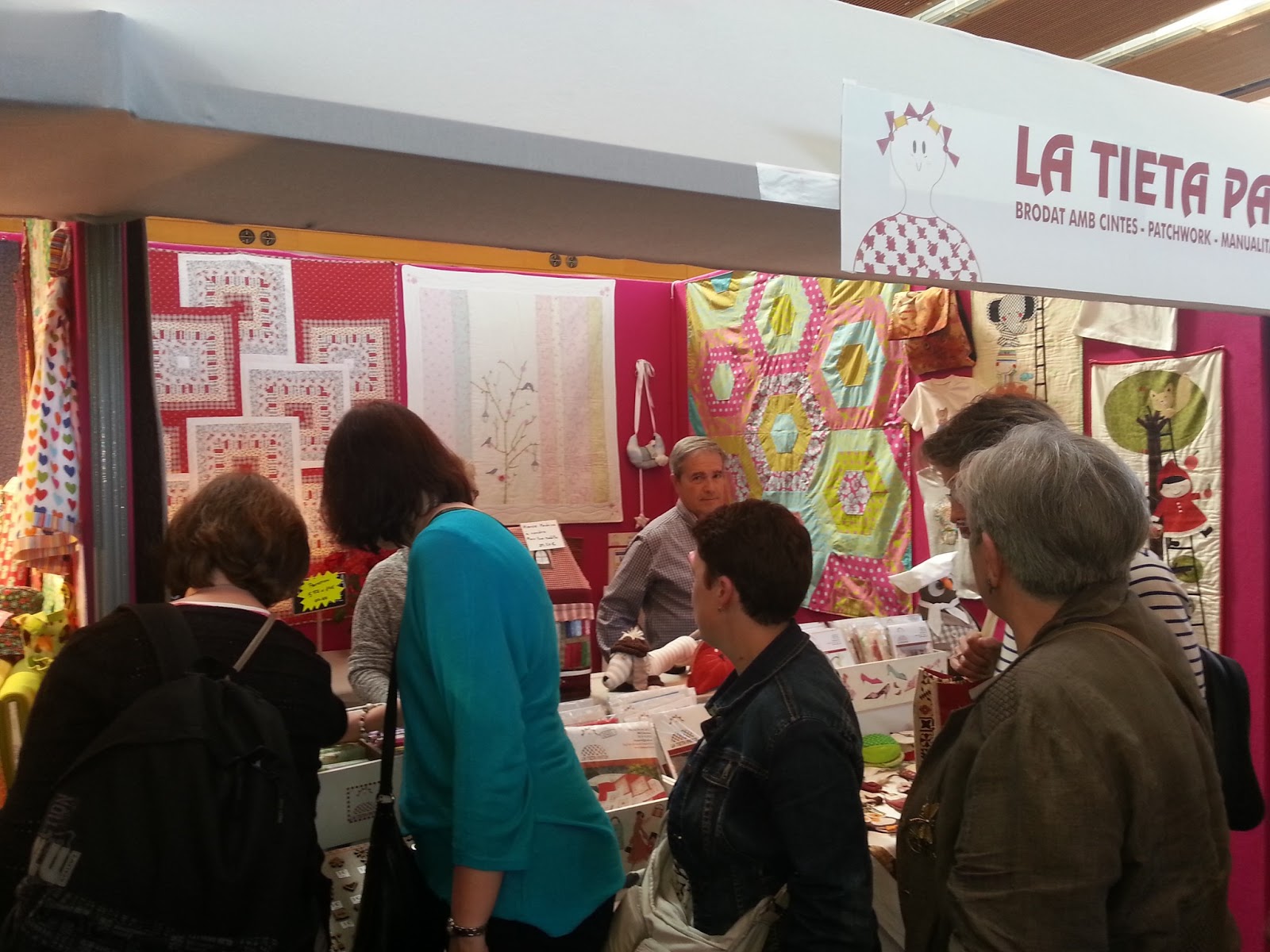 HISTORIES DE LA TIETA PATCH Quilt Expo en Beaujolais y Pour l'Amour du