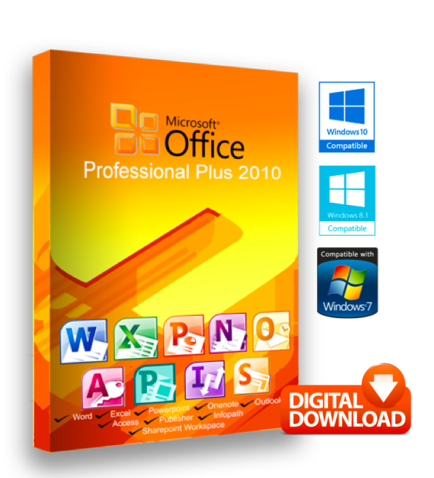 Office Professional Plus 2010 x86 + x64 -Link Google Drive 