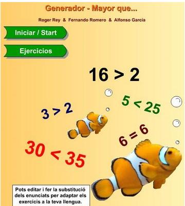 PROMOCIÓN 2016-17. CEIP N.S. DEL REMOLINO: SIGNOS MAYOR QUE, MENOR, QUE