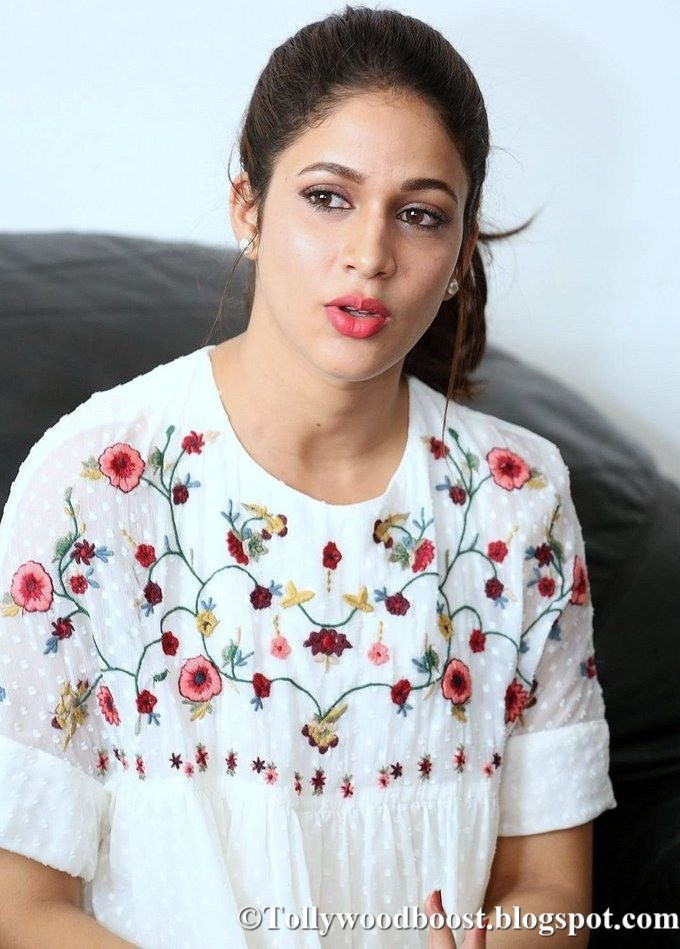 Lavanya Tripathi Beautiful Stills at New Telugu Movie Interview