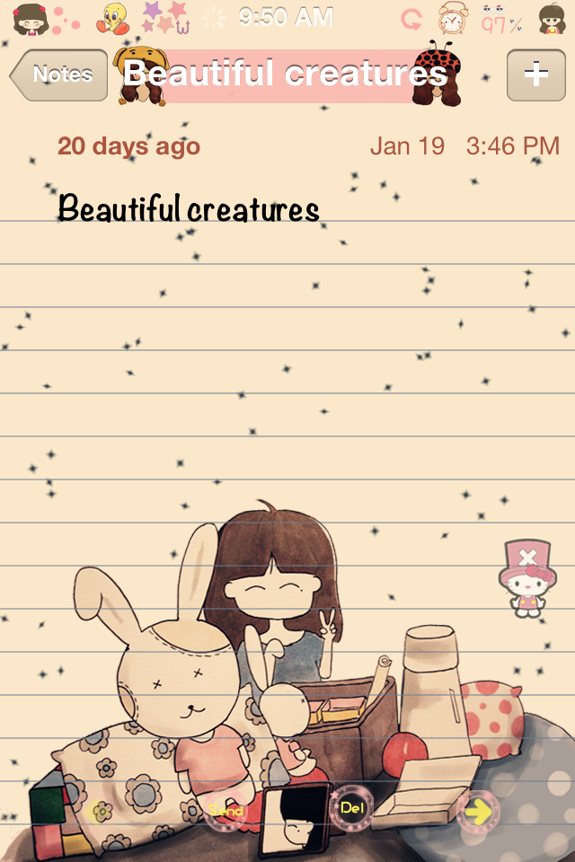 Cute Iphone Theme ♥HeavenNexT 312™♥