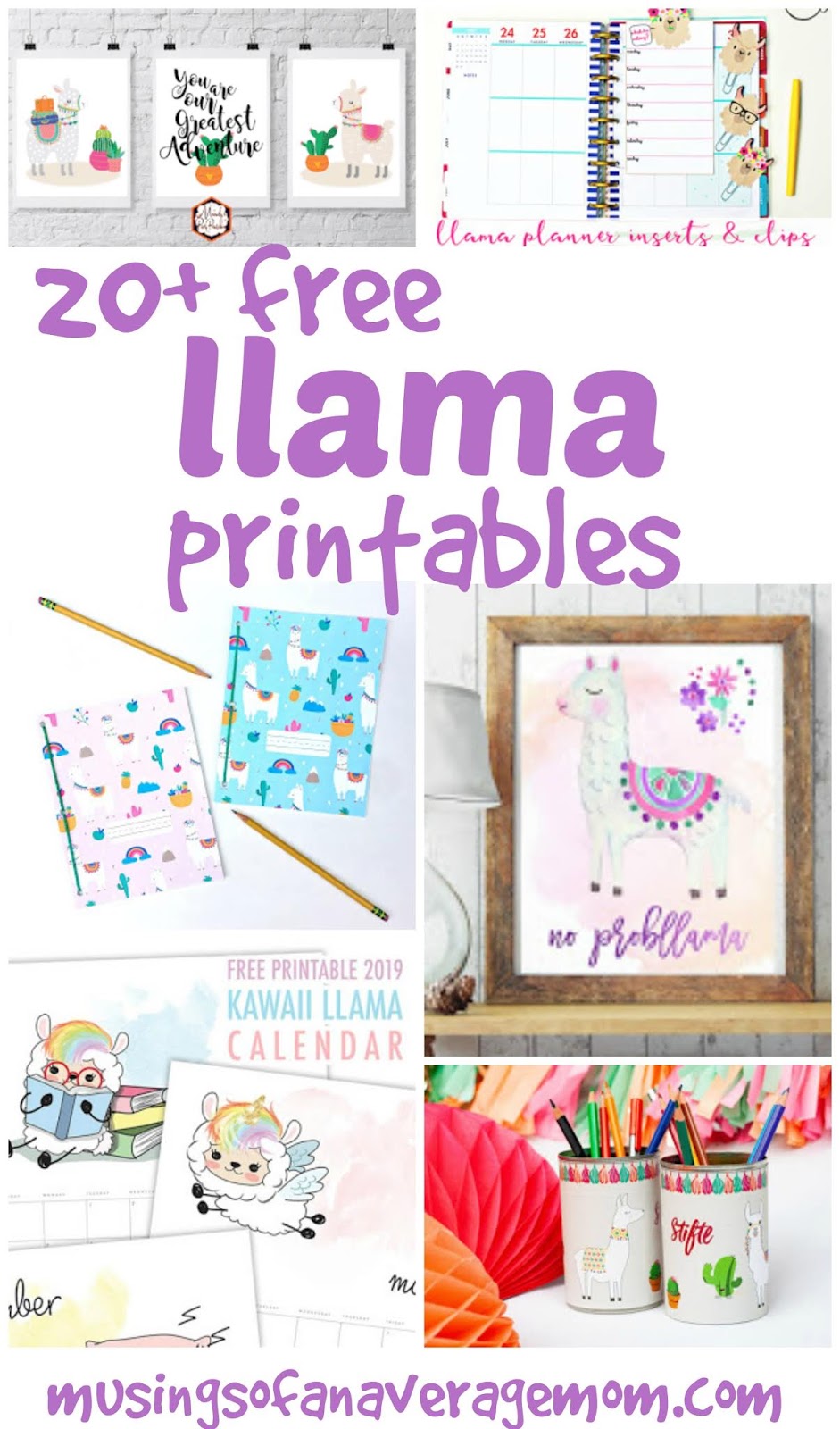 Musings Of An Average Mom Llama Printables Musings Of An Average Mom Llama Printables