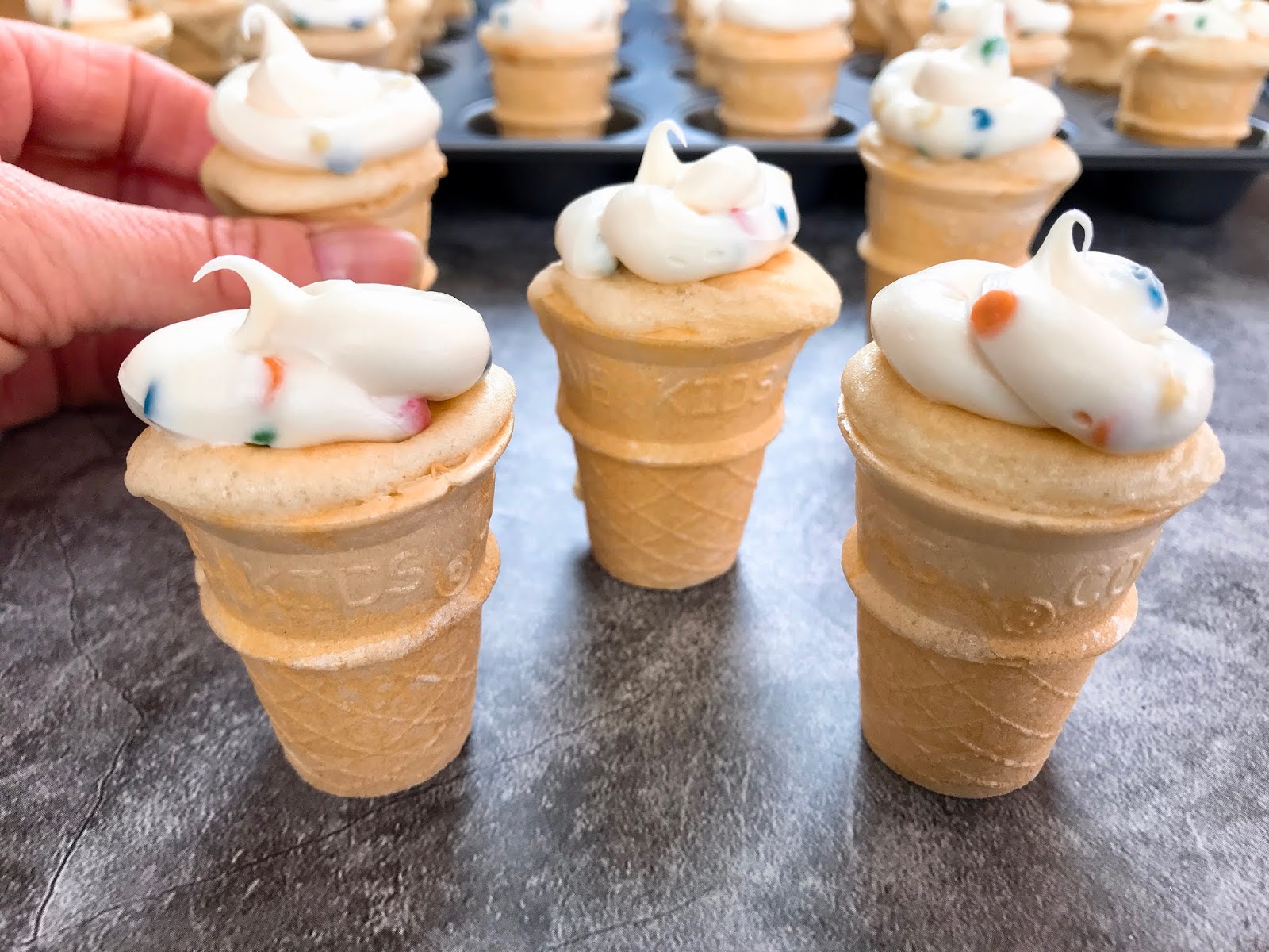 Ice Cream Cake Cones