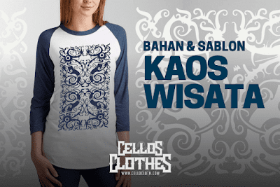 Kenali Ciri Sablon Kaos Wisata yang Berkualitas Bagus