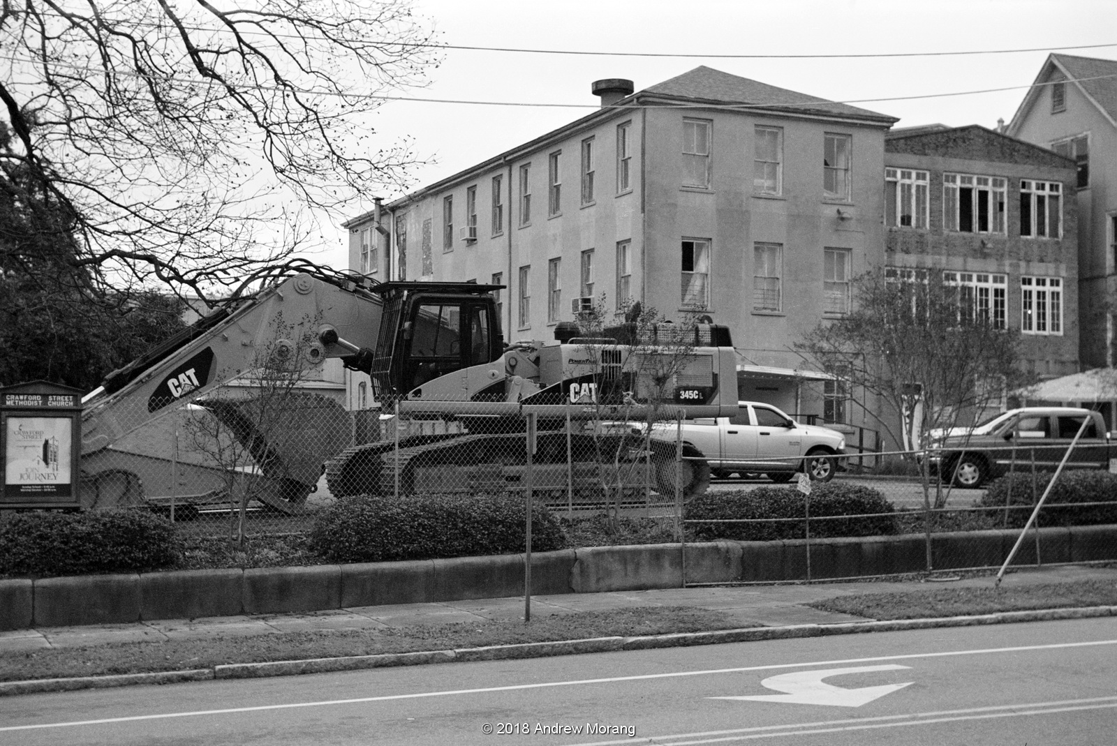 Urban Decay Demolition of the Crawford Street Methodist Church Annex