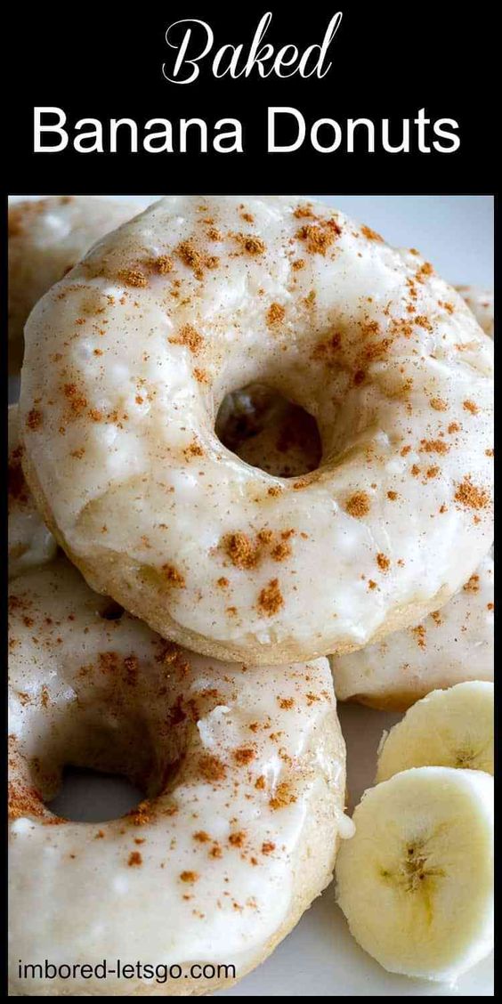 Baked Banana Donuts HEALTHY FOR RECIPE