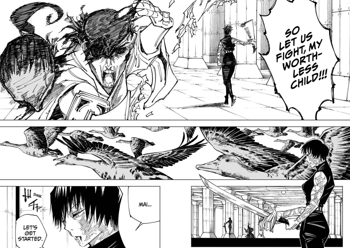 Jujutsu kaisen chapter 150