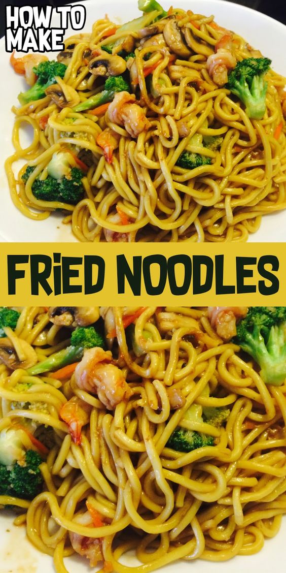 FRIED NOODLES - DELICIOUS RECIPES