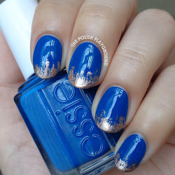 nail gold royal rose nails tips polish tip cool trendy manicure playground