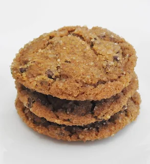 Crystalliized Ginger Chocolate Chip Cookies