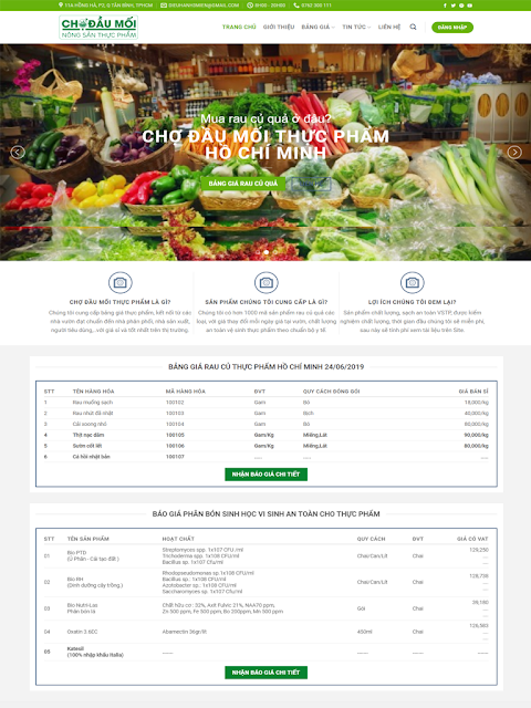 Dự Án dịch vụ tích hợp getcode bảng giá chợ đầu mối thực phẩm - Ảnh 2 Dự Án dịch vụ tích hợp getcode bảng giá chợ đầu mối thực phẩm - Ảnh 2