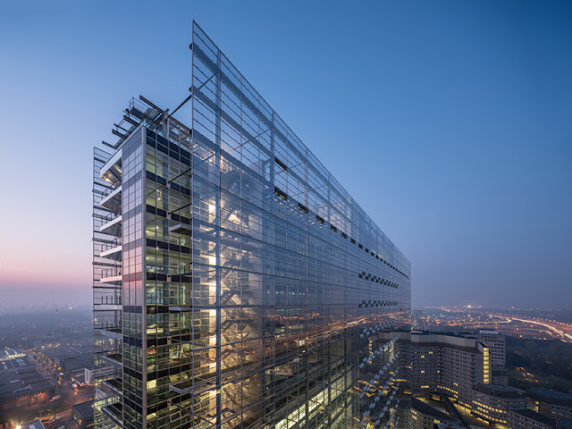 Avrupa Patent Ofisi'nin Hollanda Rijswijk'deki Tasarım Ödüllü Binası