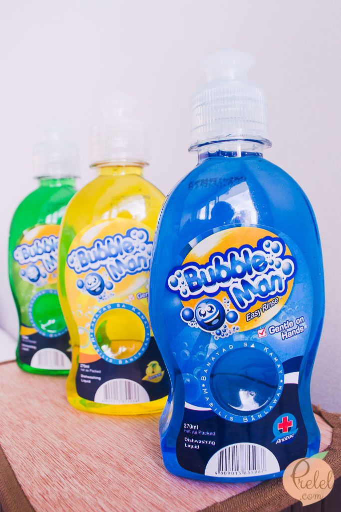 BUBBLE MAN DISHWASHING LIQUID REVIEW & MAKING CHORES ENJOYABLE
