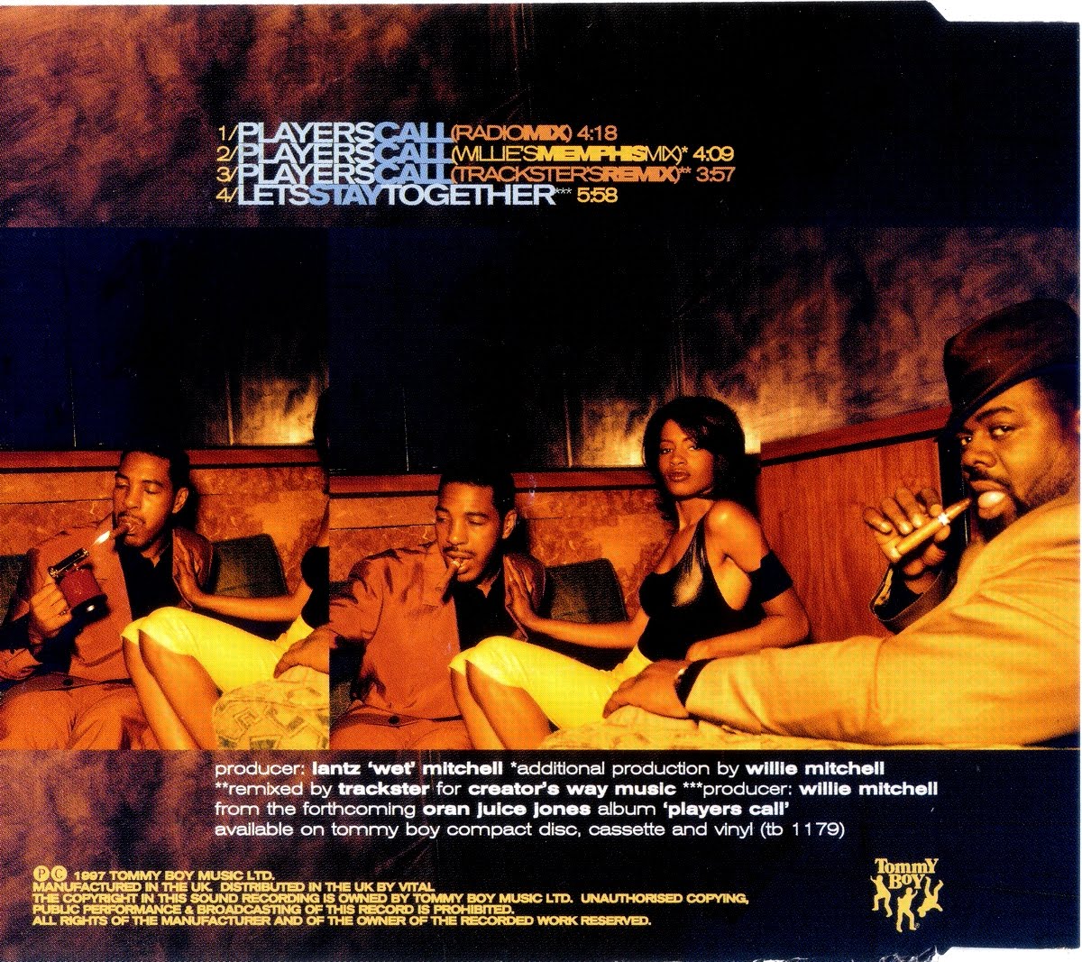 highest level of music Oran Juice Jones Feat. Stu Large Players Call