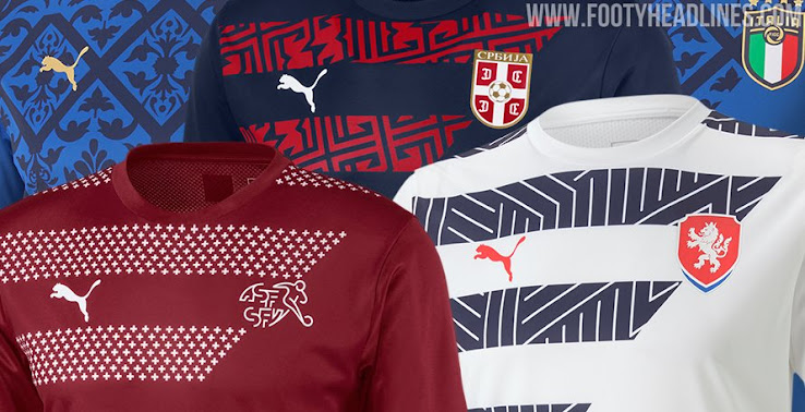Puma Serbia 2020-2021 Home Shirt by Teamzo