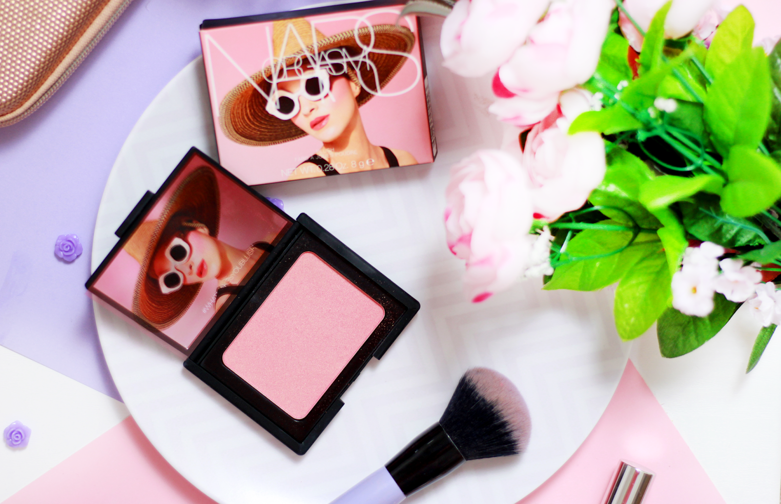 NARS Limited Edition XXL Orgasm Blush An image of NARS Limited Edition XXL Orgasm Blush