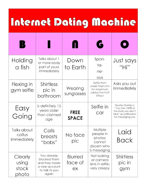 onling dating bingo for okcupid and tinder