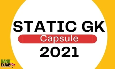 Static GK PDF Capsule 2019