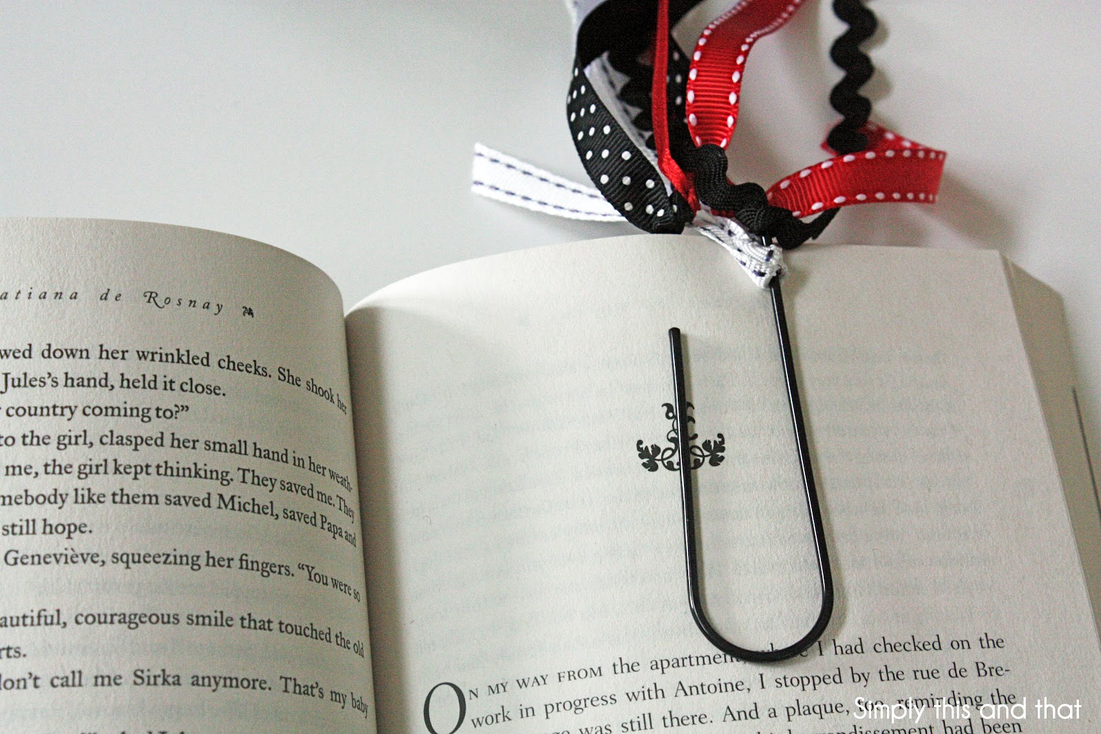 Simply This and that Jumbo Paper Clip Bookmarks