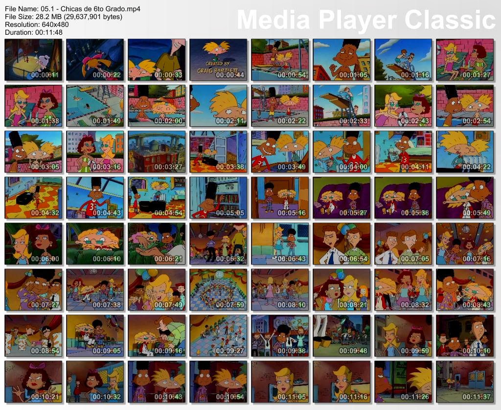 Series Hey Arnold! [Temp 5] [MP4] [Latino] [MG]