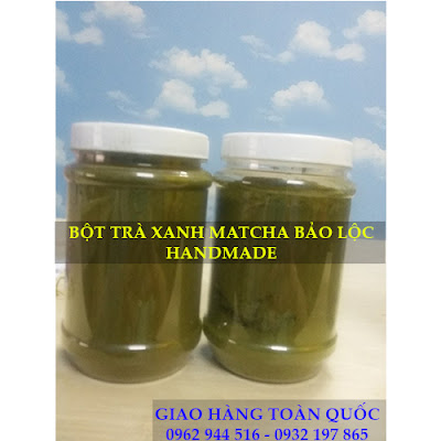mua bột trà xanh matcha handmade - 1