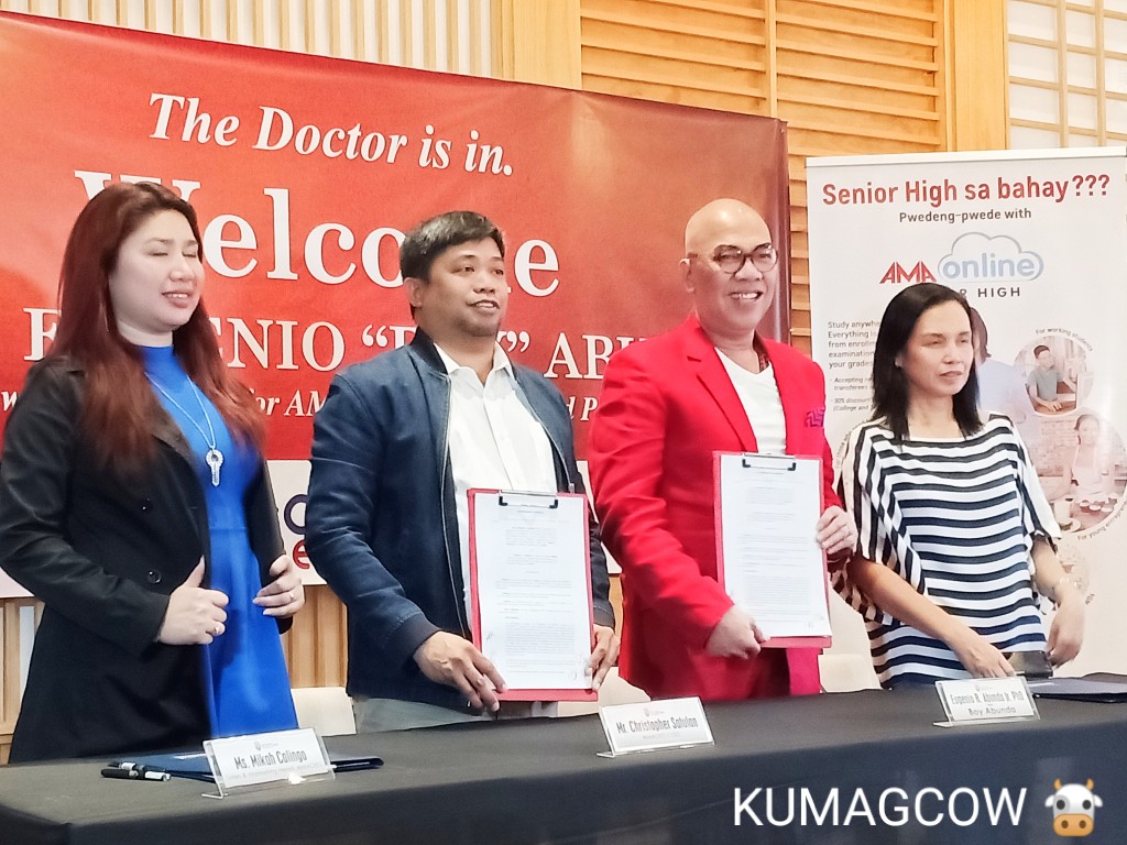 Boy Abunda Endorses AMA OEd Master's and PhD Programs