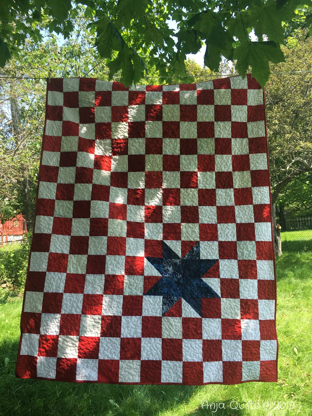 Anja Quilts Quilt of Valour