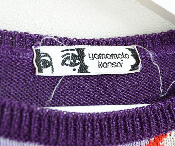 80年代 KANSAI YAMAMOTO ジャパン ヴィンテージ セーター