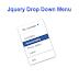 Create Professional and Advance Dropdown Menu in Jquery