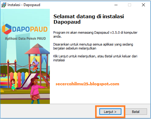Cara Instal Aplikasi Dapodik Paud Dikmas Terbaru Tahun 2019 2020 Blogotech