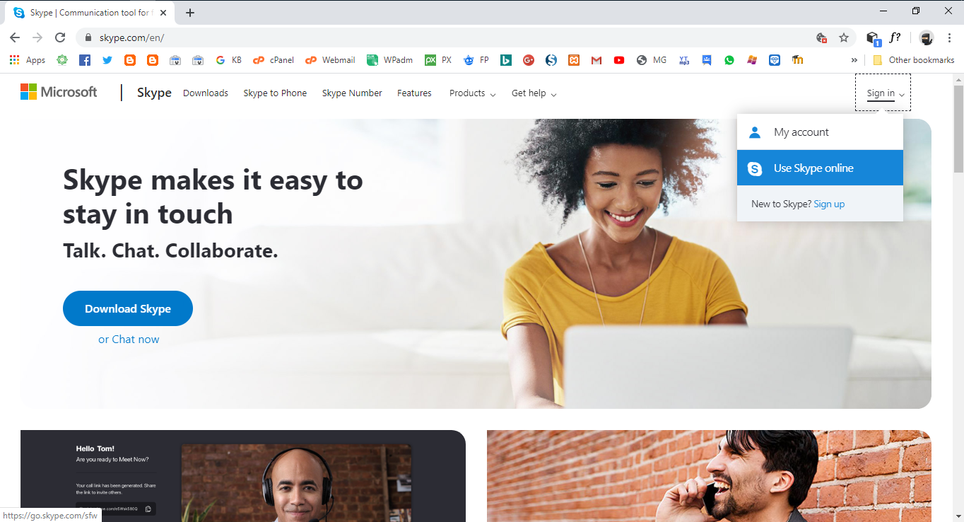 Cara Teleconference Menggunakan Skype Di Laptop Dan Hp Redaksiweb