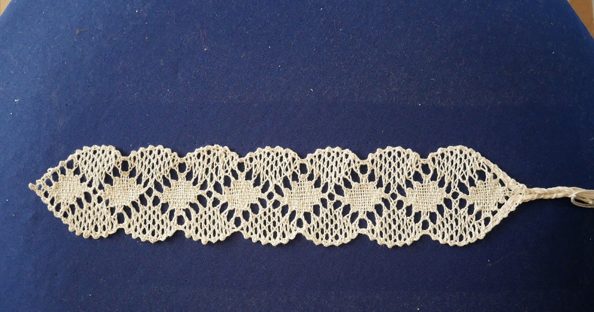 Idle Hands Bobbin Lace Bolster Pillow
