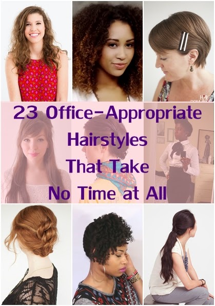 23 Office-Appropriate Hairstyles That Take No Time at All