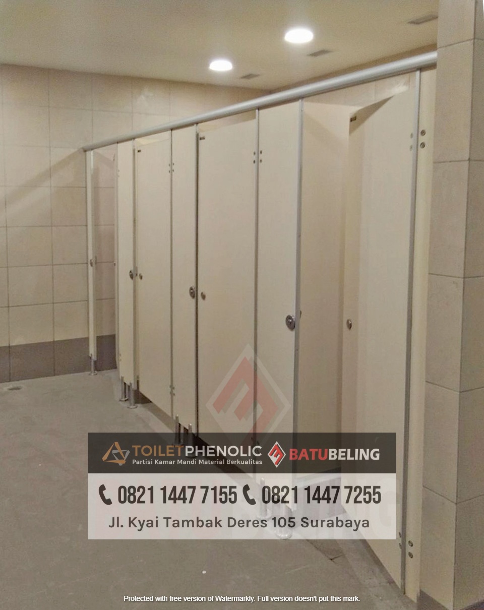 Pemesanan Toilet Cubicle Phenolic