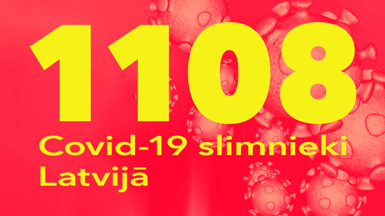 Koronavīrusa saslimušo skaits Latvijā 18.06.2020.