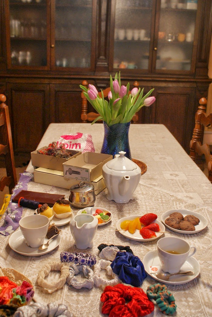 DIY HANDMADE ELASTIC HAIR Francine's Place