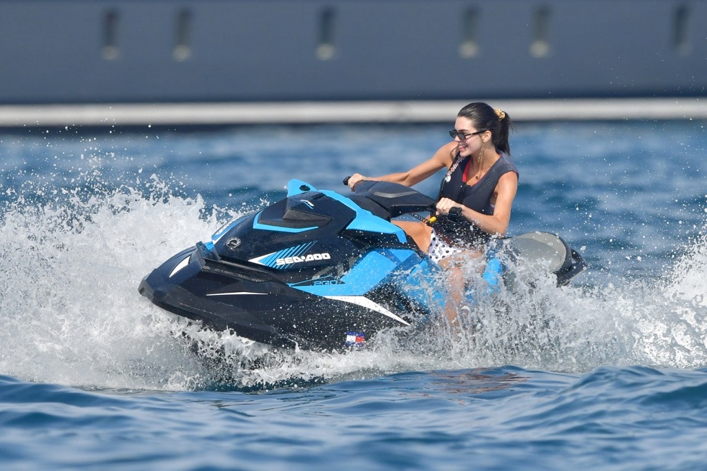 Kendall Jenner Wearing A Bikini In Monaco