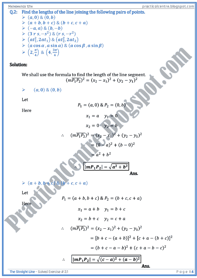 exercise-no-2-1-solved-exercise-the-straight-line-mathematics-xii