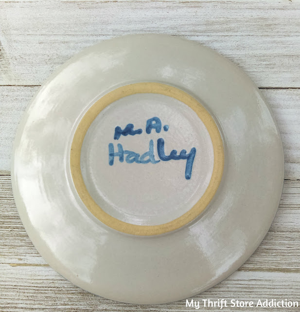 M A Hadley pottery