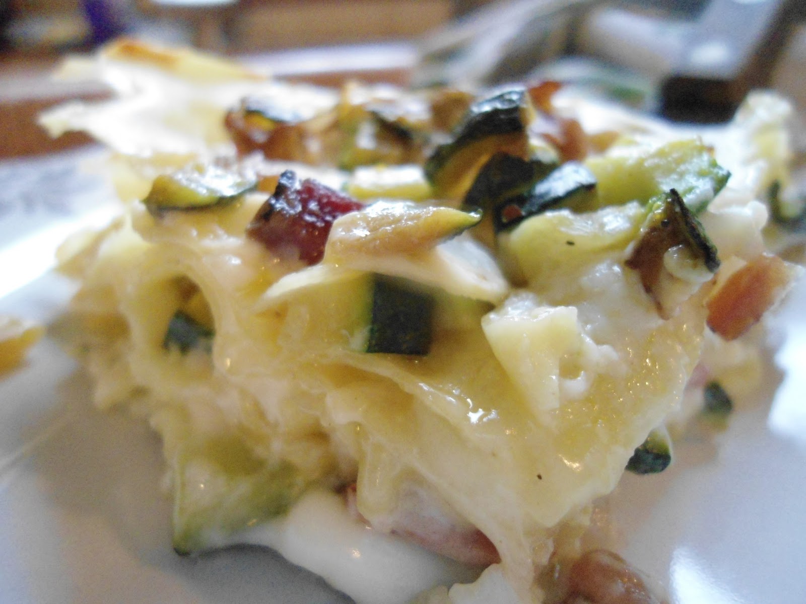 Lasagne allo speck, zucchine e Asiago Lasagne!