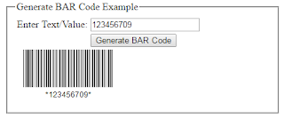 How to generate barcode in asp.net