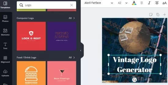 Cara membuat logo vintage secara online-2 Cara membuat logo vintage secara online-2