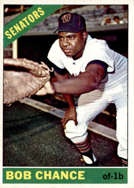 1965 Topps 224 Bob Chance Washington Senators